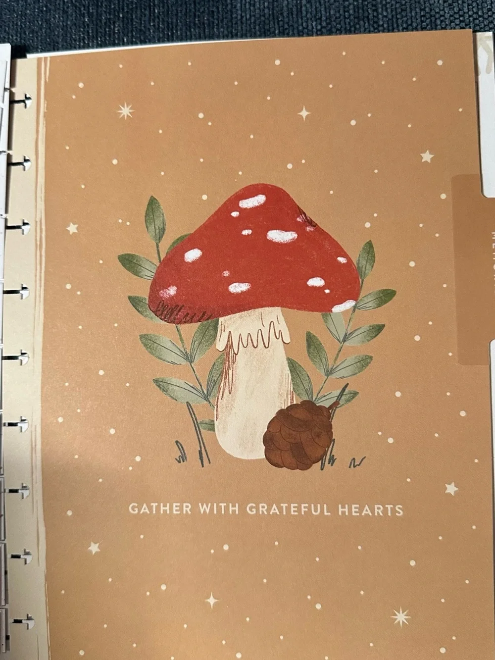 Happy Planner Red & Green Woodland Seasons Holiday Extension